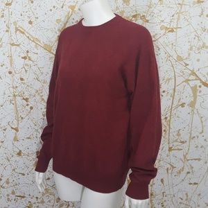 CH classics silk cashmere red sweater size Medium